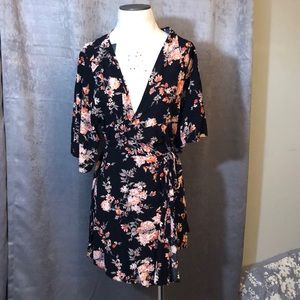Flora kimono dress
